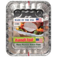 Handi-Foil Roaster/Baker Pans, 3 Each