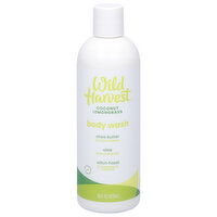 Wild Harvest Body Wash, Coconut Lemongrass, 16 Fluid ounce