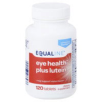 Equaline Eye Health Plus Lutein, Tablets, 120 Each