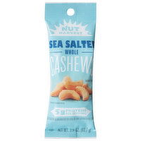 Nut Harvest Cashews, Whole, Sea Salted, 2.25 Ounce