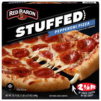 Red Baron Stuffed Crust Pepperoni Pizza, 22.75 Ounce