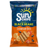 SunChips Whole Grain and Black Bean Snacks, Southwestern Queso, 7 Ounce