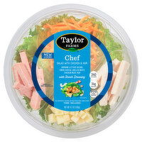 Taylor Farms Salad, with Chicken & Ham, Chef, 6.7 Ounce