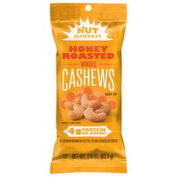 Nut Harvest Whole Honey Roasted Cashews, 2.25 Ounce