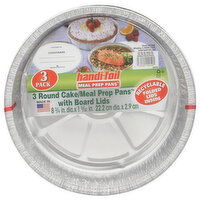 Handi-Foil Meal Prep Pans, 3 Each