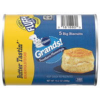 Pillsbury Grands! Biscuits, Butter Tastin', Southern Homestyle, 5 Each