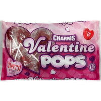 Charms Pops, Valentine, Cherry, 11.5 Ounce