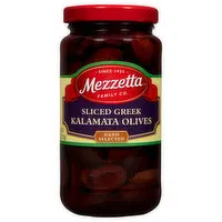 Mezzetta Kalamata Olives, Greek, Sliced