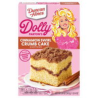 Duncan Hines Crumb Cake & Muffin Mix, Cinnamon Swirl, Dolly Parton's, 20 Ounce