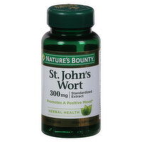 Nature's Bounty St. John's Wort, 300 mg, Capsules, 100 Each