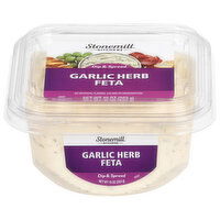 Stonemill Kitchens Dip & Spread, Garlic Herb Feta, 10 Ounce