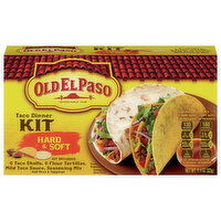 Old El Paso Taco Dinner Kit, Hard & Soft, 11.4 Ounce