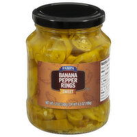Pampa Banana Pepper Rings, Sweet, 12 Ounce