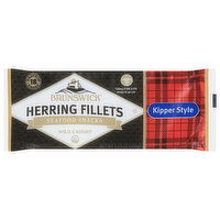 Brunswick Kippered Herring Fillets Seafood Snacks, 3.53 Ounce