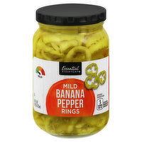 Essential Everyday Banana Pepper, Mild, Rings, 16 Ounce