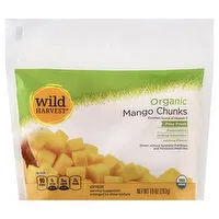 Wild Harvest Organic Mango, Chunks, 10 Ounce