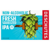 Deschutes Non-Alcoholic IPA Fresh Squeezed Malt Beverage, 6 Each
