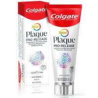 Colgate Total Plaque Pro Release Whitening Toothpaste, 3 Ounce