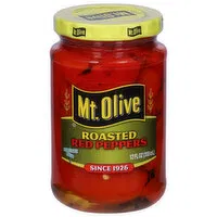 Mt. Olive Red Peppers, Roasted, 12 Fluid ounce