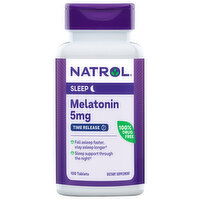 Natrol Sleep, Melatonin, 5 mg, Tablets, 100 Each