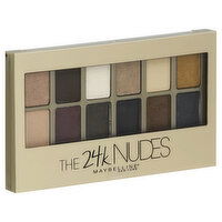 maybelline Eyeshadow, The 24k Nudes, 9.6 Gram