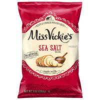 Miss Vickie's Potato Chips, Sea Salt Original, Kettle Cooked, 8 Ounce