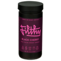 Filthy Foods Black Cherry Cocktail Garnish, 8 Ounce