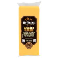 Hoffman's Cheese, Natural, Smoky Hickory Cheddar, 7 Ounce