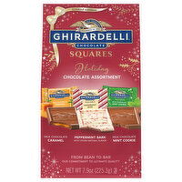 Ghirardelli Chocolate, Squares, Holiday, Assortment, 7.9 Ounce