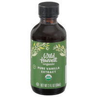 Wild Harvest Extract, Vanilla, Pure, Organic, 2 Fluid ounce