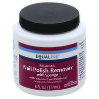 Equaline Nail Polish Remover, Regular, with Sponge, 6 Ounce