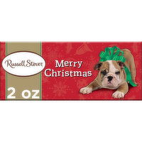 Russell Stover Christmas Pals Solid Milk Chocolate Bar, 2 Ounce