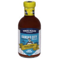 True Made Foods Thick & Sweet BBQ Sauce, 18 Ounce