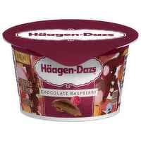 Haagen-Dazs Cultured Creme, Chocolate Raspberry, 4 Ounce