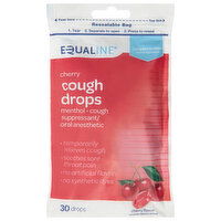 Equaline Cough Drops, Cherry, 30 Each