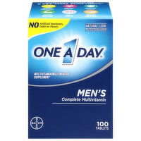 One A Day Tablets Men's Complete Multivitamin/Multimineral Supplement, 100 Each