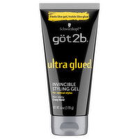 Schwarzkopf Styling Gel, Invicible, Ultra Glued, 6 Ounce