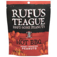 Rufus Teague Peanuts, Honey Roasted, Hot BBQ, 9 Ounce