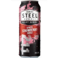 Steel Reserve Alloy Series Spiked Strawberry Can, 24 Ounce
