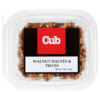 Cub Halves & Pieces Walnut, 6 Ounce