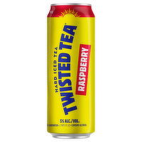 Twisted Tea Hard Iced Tea, Raspberry, 24 Fluid ounce