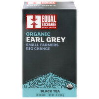 Equal Exchange Organic Tea Bags Earl Grey Black Tea, 20 Each