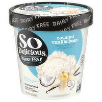 So Delicious Dairy Free Non-Dairy Coconutmilk Coconut Vanilla Bean Frozen Dessert, 1 Pint