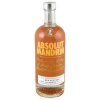 Absolut Vodka, Mandarin, Imported, 1 Litre
