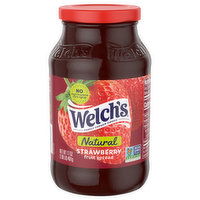 Welch's Fruit Spread, Natural, Strawberry, 17 Ounce