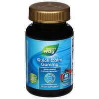 Nature's Way Quick Calm Gummy, Mixed Berry Flavored, Gummies, 40 Each