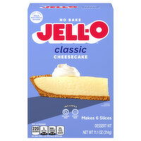 Jell-O Classic Cheesecake Dessert Kit with Filling Mix & Crust Mix, 11.1 Ounce