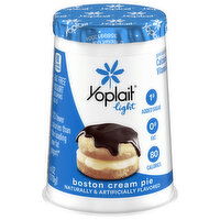 Yoplait Light Yogurt, Fat Free, Boston Cream Pie, 6 Ounce