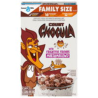 Count Chocula Cereal, with Frightful Friends Marshmallows!, Family Size, 18.8 Ounce