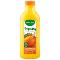 Tropicana 100% Orange Juice, Some Pulp, 46 Fluid ounce